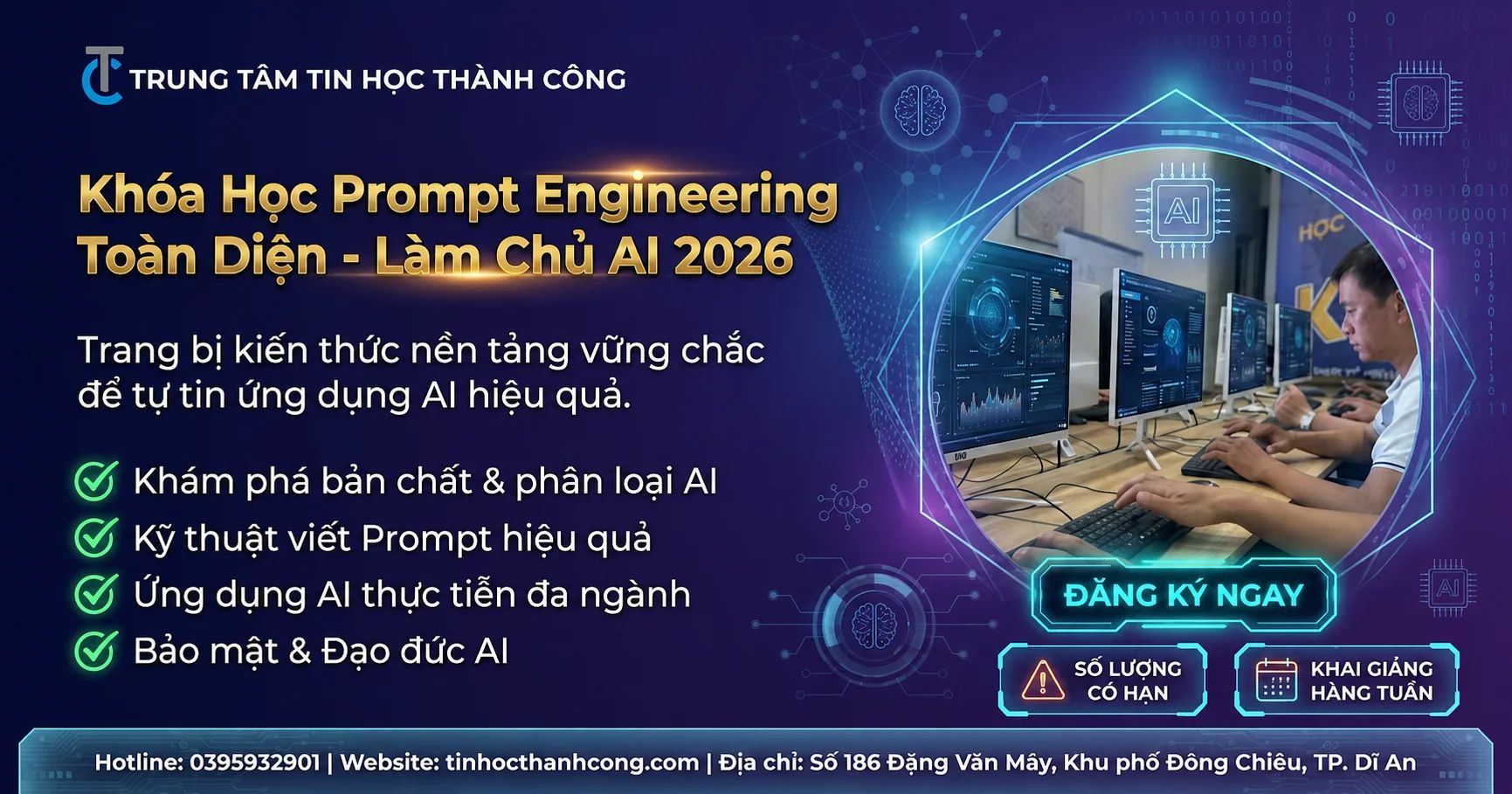 Khóa Học Prompt Engineering Toàn Diện - Làm Chủ AI 2026.