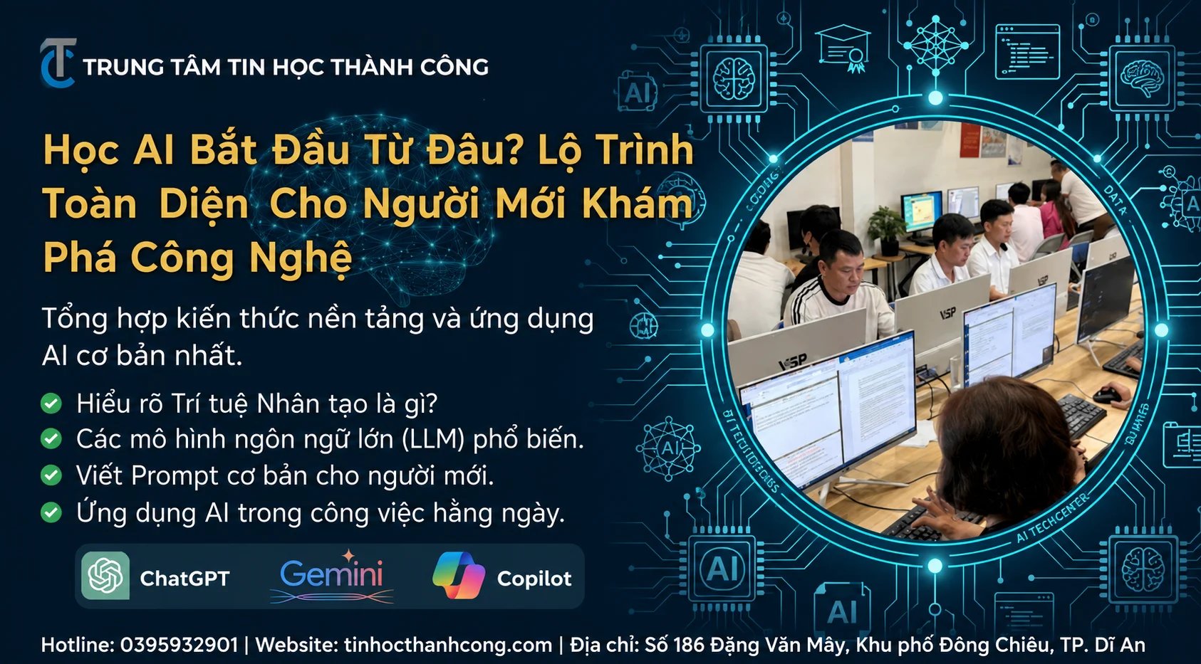 Học AI bắt đầu từ đâu? Lộ trình dễ hiểu cho người mới 2026