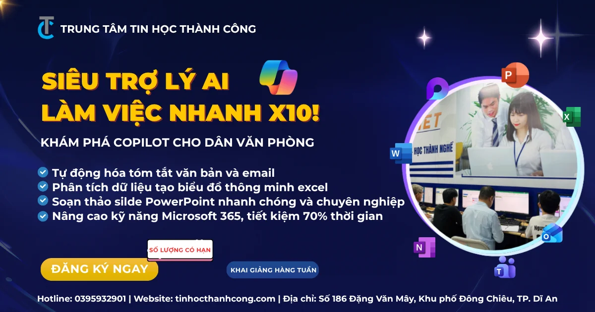 Cách Dùng Microsoft Copilot Tối Ưu Hiệu Suất Dân Văn Phòng