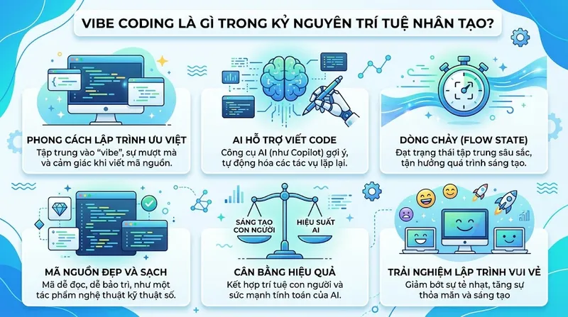 Khái Niệm Vibe Coding Là Gì Trong Kỷ Nguyên Trí Tuệ Nhân Tạo?