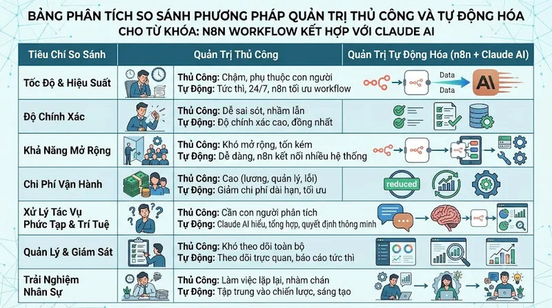 Khóa Học n8n Kết Hợp Claude AI Từ Cơ Bản Đến Thực Chiến